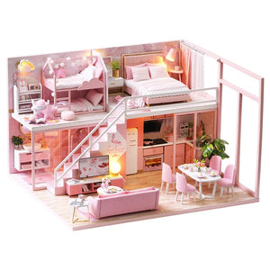 Furniture Kit with Led Toys for children Christmas Gift