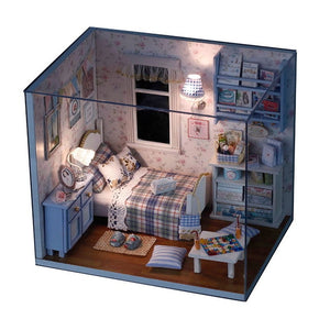 Miniature House Box Theatre Toys for Children stickers DIY Dollhouse