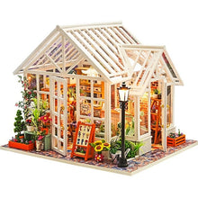 Load image into Gallery viewer, Furnitures Wooden House Miniature Toys For Children New Year Christmas Gift Book Store