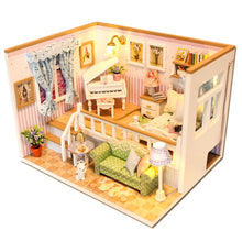 Load image into Gallery viewer, Furnitures Wooden House Stars Sky Toys For Children Birthday Gift